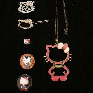 Hello Kitty Mix Bundle Jewelry/ Pin Lot